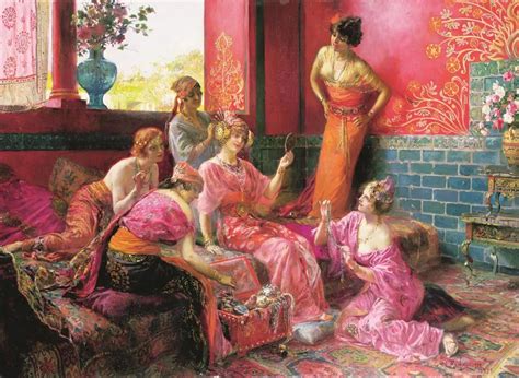 harem concubine crossword clue.